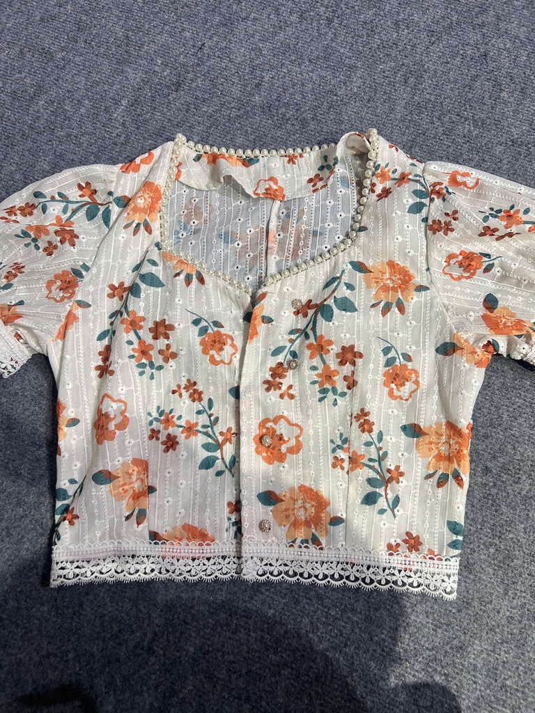 ÁO CROTOP HOA TRANG