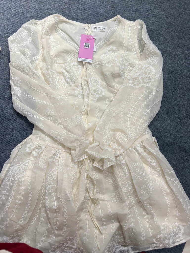 VÁY KEM CỔ ĐIỆU THUY