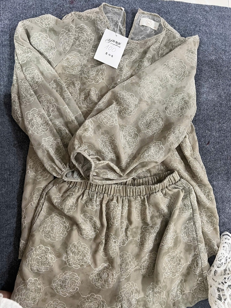 BỘ CỘC TAY XANH LÁ THUY