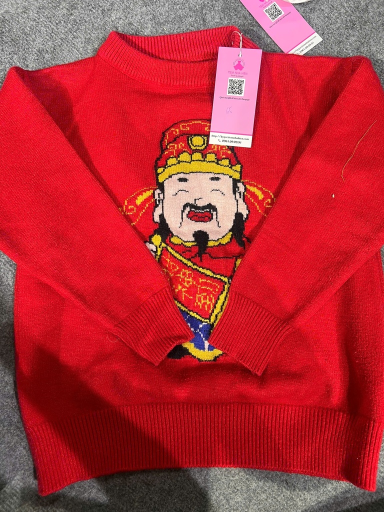 ÁO LEN ĐỎ THẦN TÀI NTTRANG