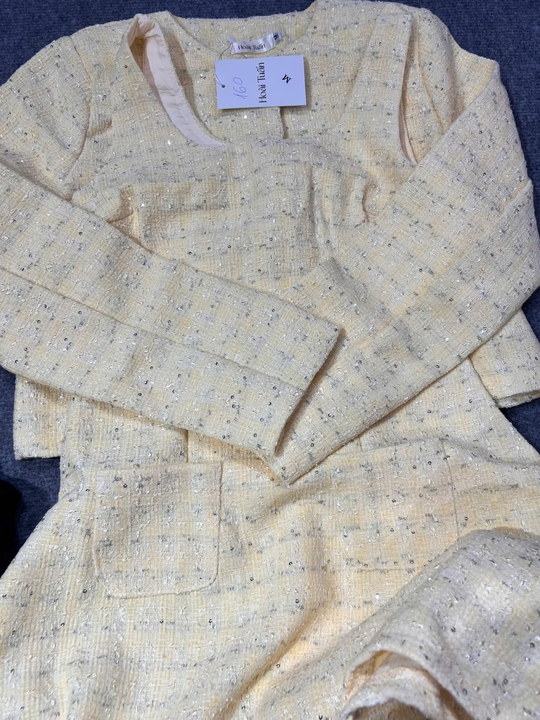 VÁY KEM ĐÍNH ĐÁ HOÀI TIẾN THUYII