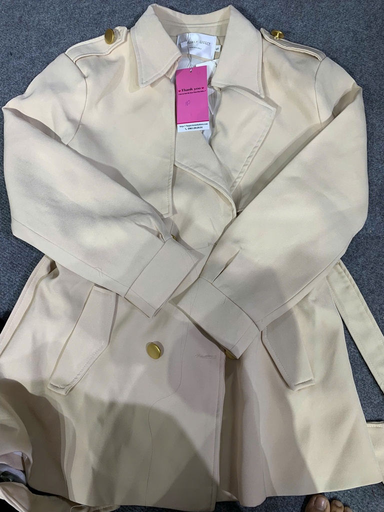 ÁO MĂNG TÔ KEM BUTTERFLY S NTMTHUY