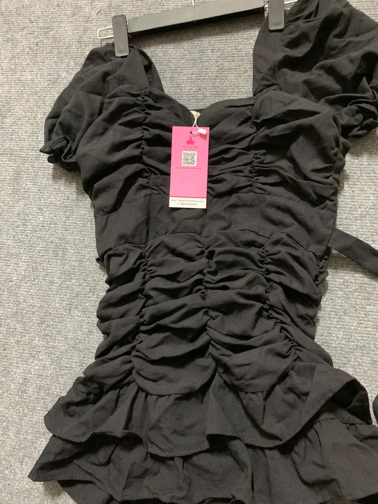 VÁY ĐEN XẾP TRÂMANH NTMTHUY