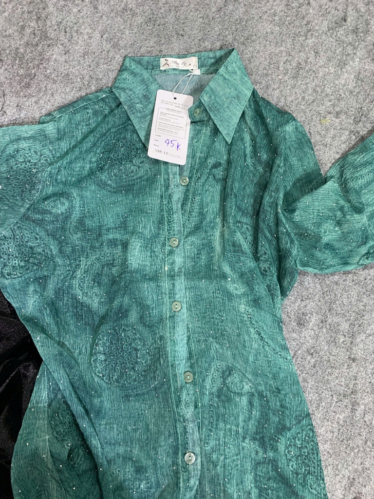 ÁO SOMI XANH DƯƠNG NDUNG