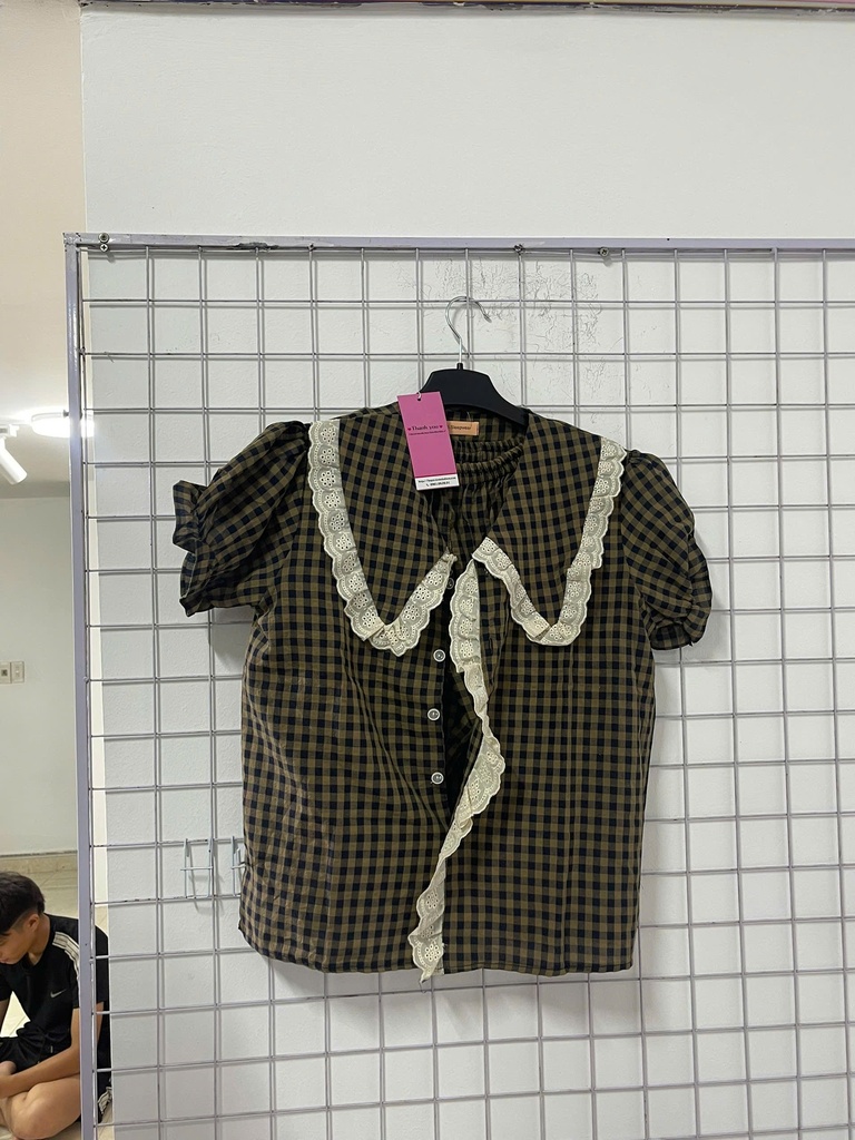 bộ ngủ rêu cộc kẻ