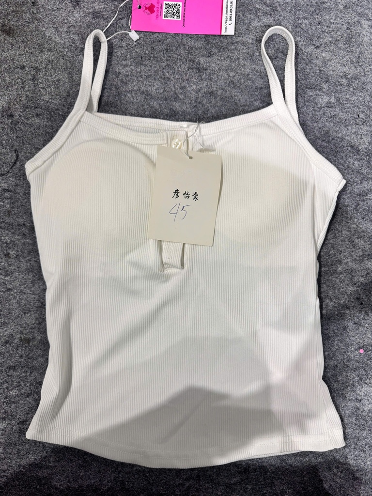 ÁO 2 DÂY TRẮNG CÓ MÚT NGỰC THUYIII