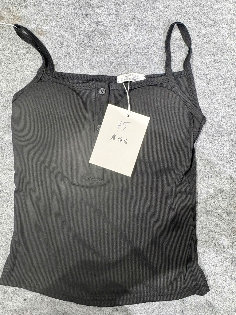 ÁO 2 DÂY ĐEN CÓ MÚT NGỰC THUYIII