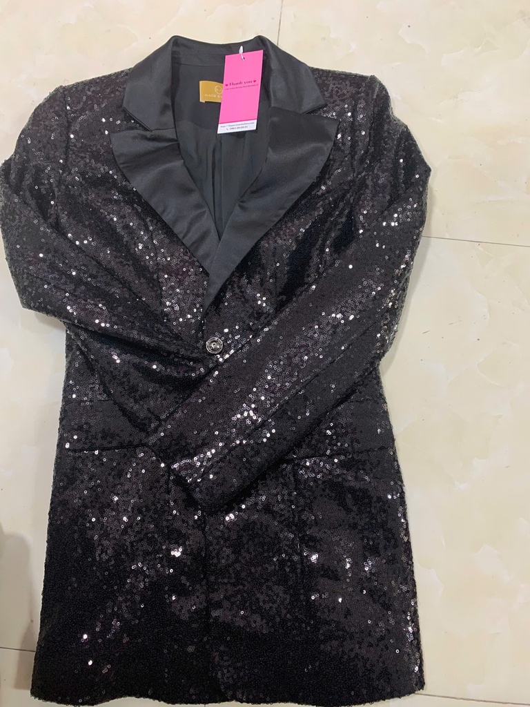 ÁO VEST KIMSA ĐEN OANH