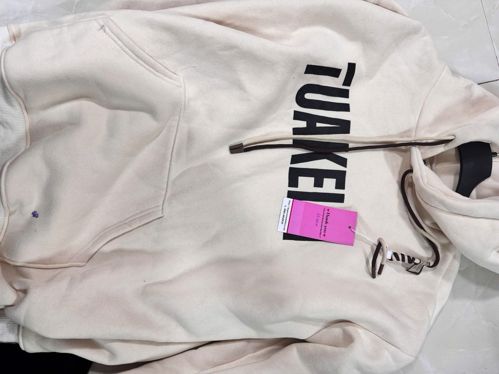 ÁO PHÔNG KEM CÓ MŨ ANH