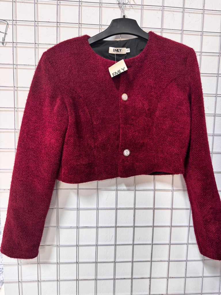 ÁO KHOÁC ĐỎ LÔNG THỎ THUYII