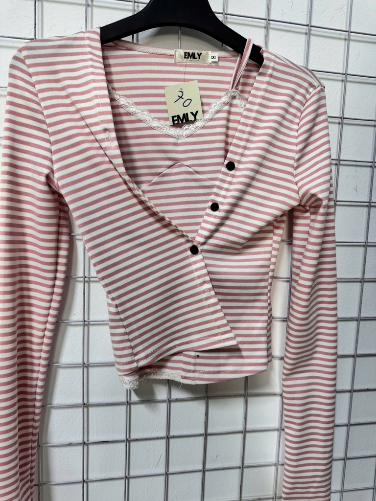 SET ÁO DÂY KẺ THUYII