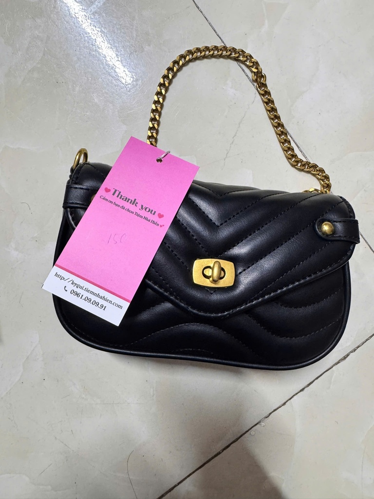 TÚI XÁCH ĐEN TRANG