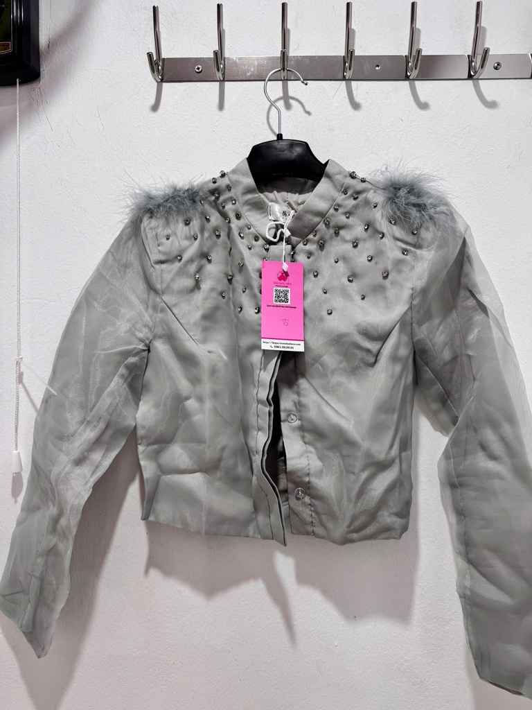 ÁO KHOÁC NGOÀI XANH LÔNG THỎ