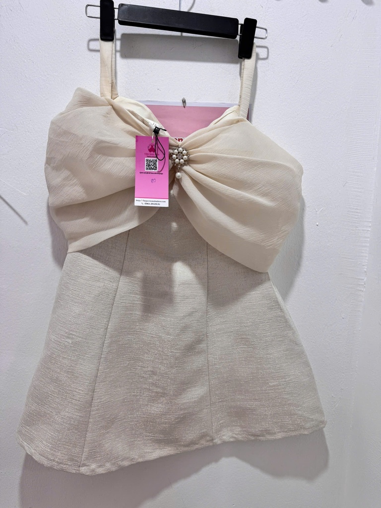 VÁY KEM NƠ NGỰC HIEN