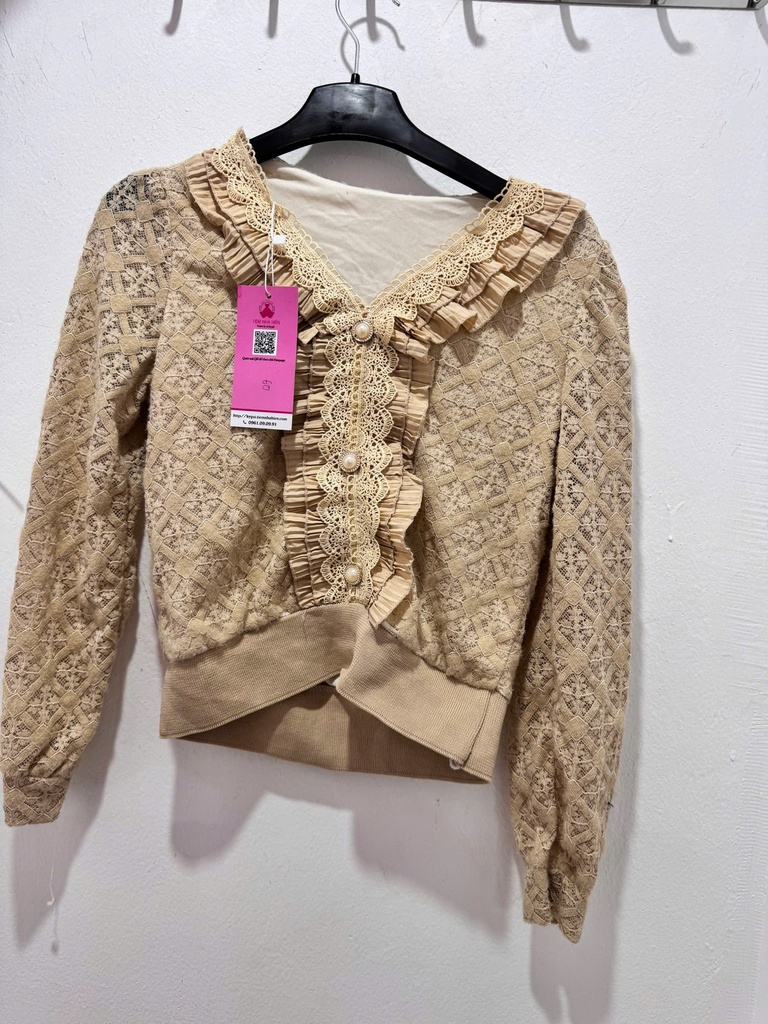 ÁO LEN NÂU KIỂU HIEN