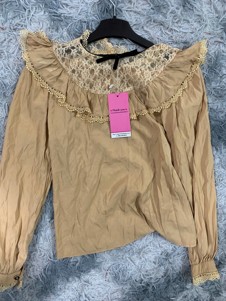 ÁO SƠMI KIỂU KEM UYEN