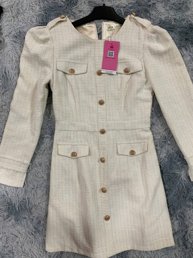 VÁY DẠ KEM CÚC VÀNG UYEN