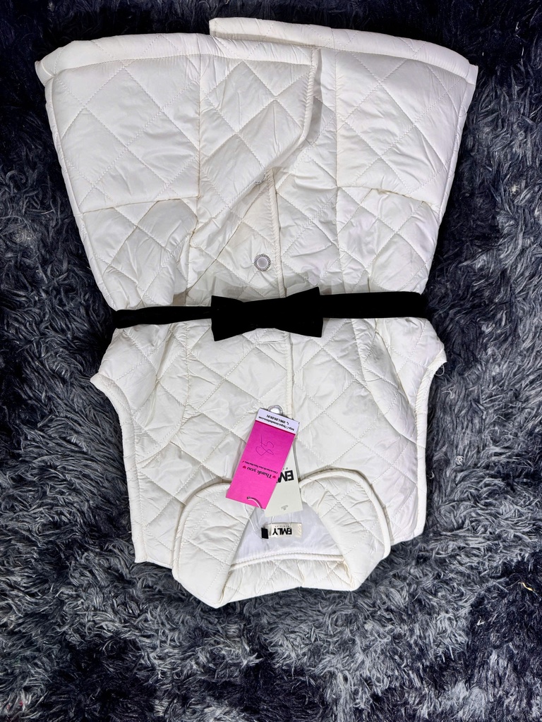 ÁO KHOẮC TRÁNG CÓ CỔ KÈM ĐAI THUY