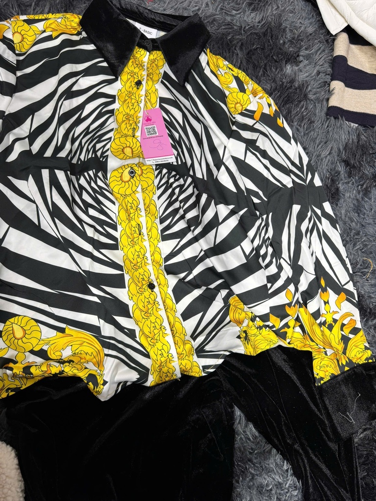 BỘ NGỦ NHUNG HỌA TIẾT THUY