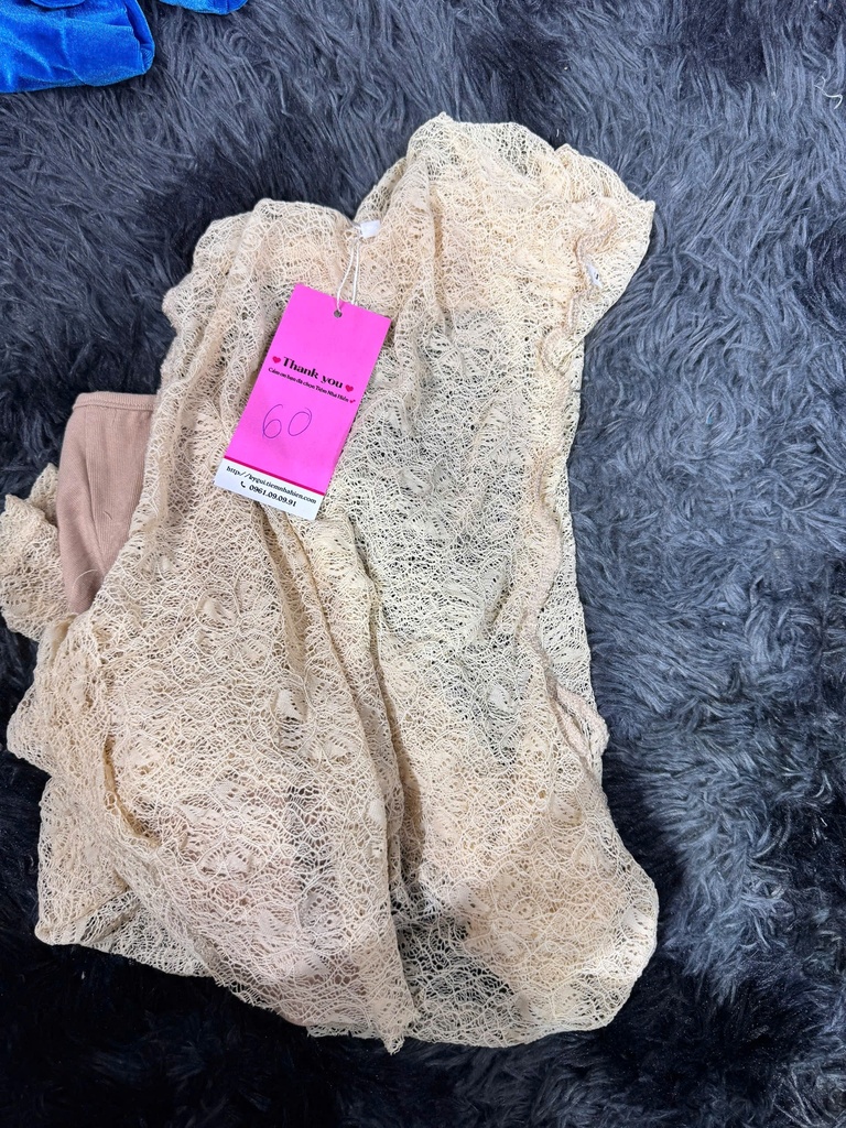 SET ÁO DÂY KÈM ÁO LƯỚI NGOÀI THUY