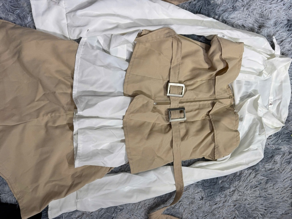 SET BỘ CÔNG SỞ TRẮNG KEM NGOC