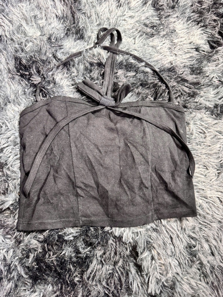 ÁO DÂY ĐEN NƠ NGỰC 