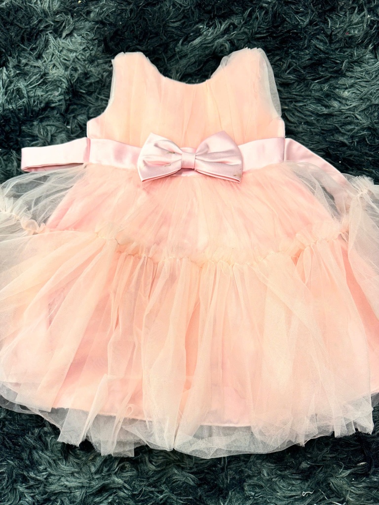 VÁY HỒNG CÔNG CHÚA BABY TRANG