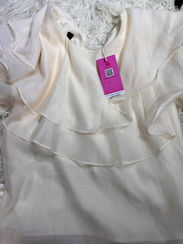 ÁO SƠMI KEM REN THAO