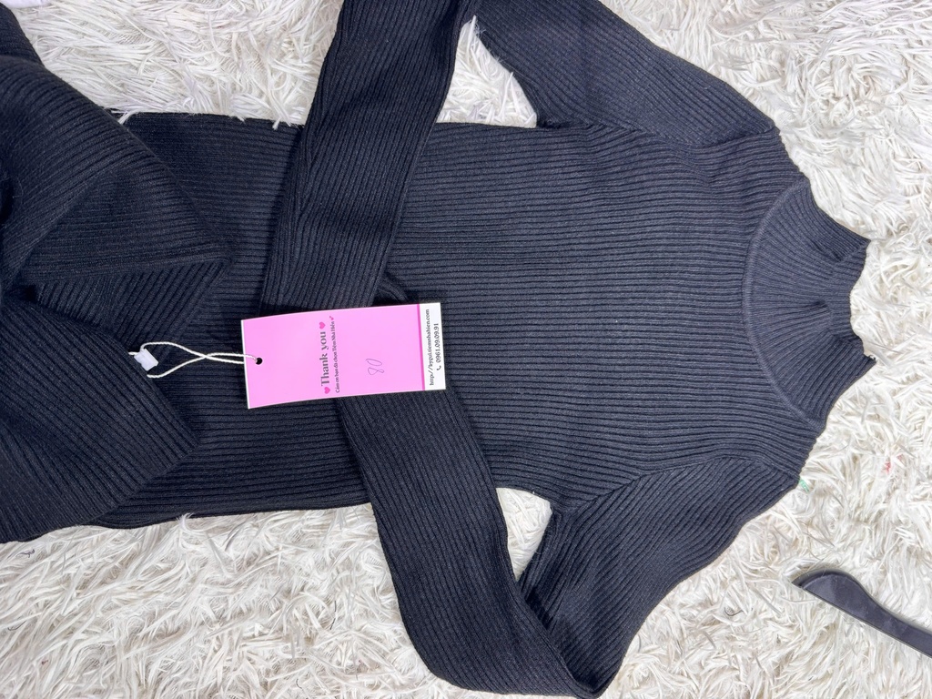 VÁY LIỀN LEN ĐEN THAO