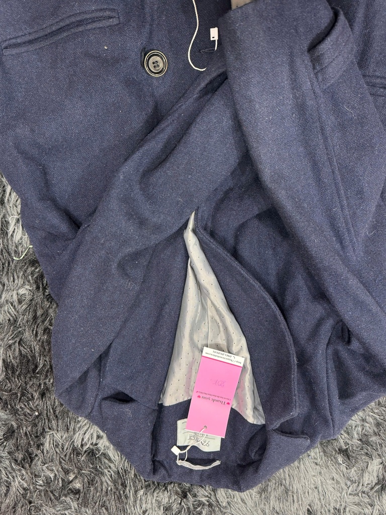 ÁO KHOÁC DẠ XANH VAN