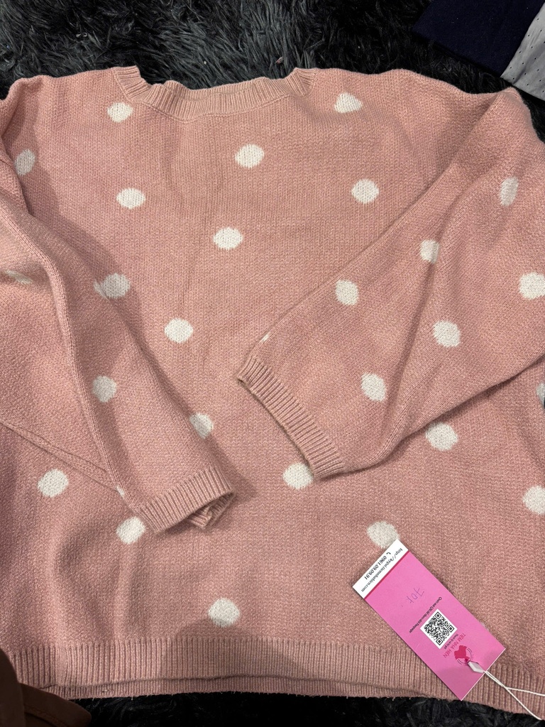 ÁO LEN HỒNG TIM VAN