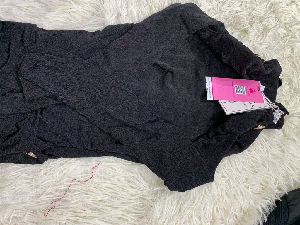 VÁY BODY ĐEN NGẮN THUY