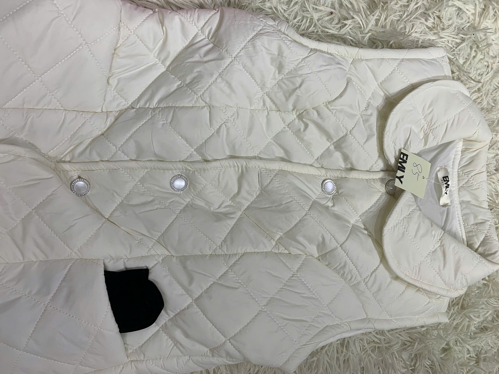 ÁO KHOÁC GILE TRẮNG KÈM ĐAI THUY