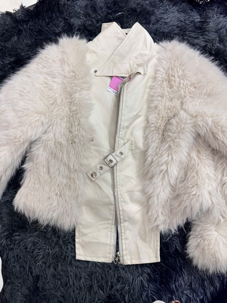 ÁO KHOÁC LÔNG TRẮNG N.ANH