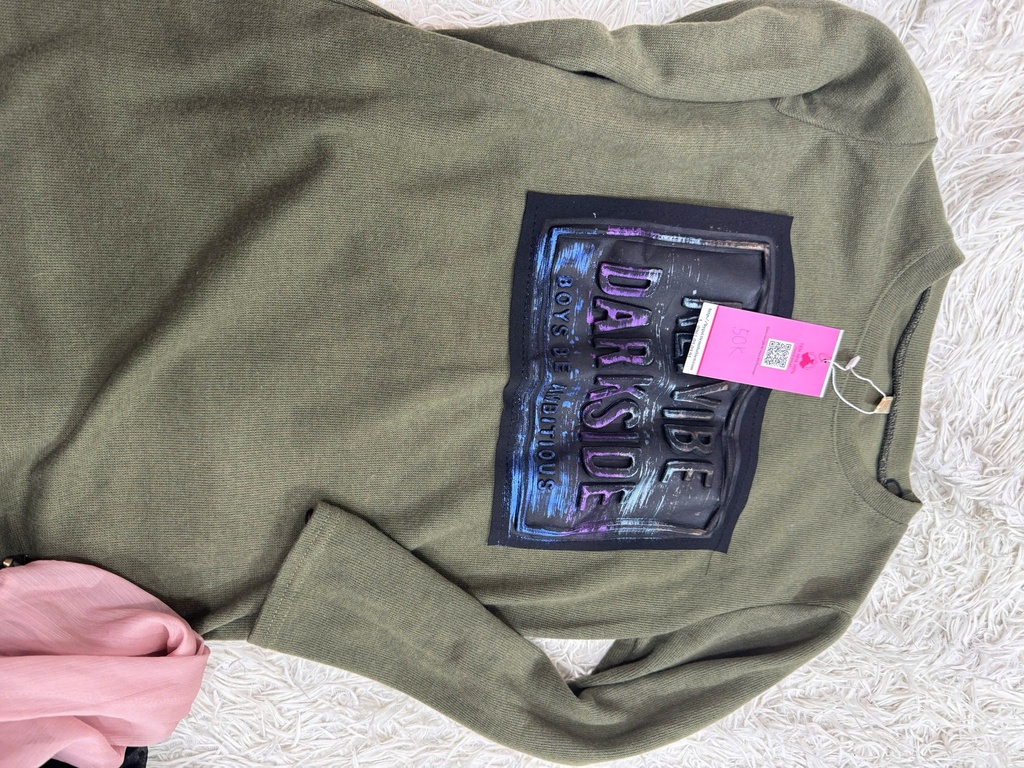 ÁO LEN XANH RÊU NGUYET