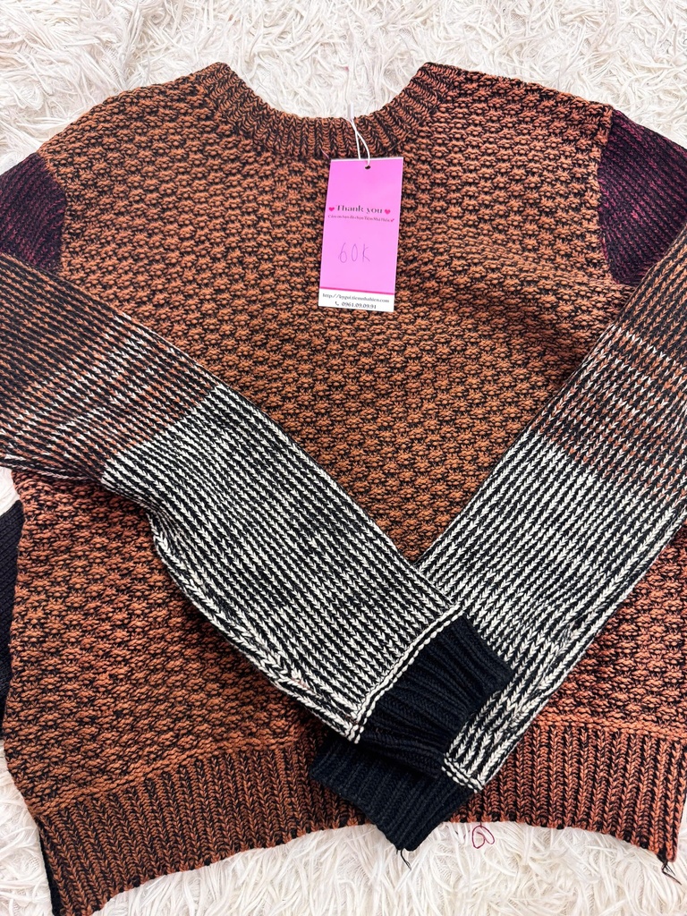 ÁO LEN NÂU BÃ TRẦU NGUYET