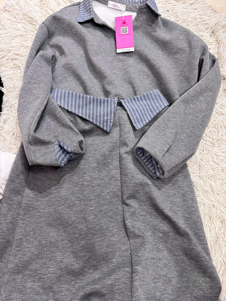 SET VÁY ÁO GHI CÓ CỔ ANH