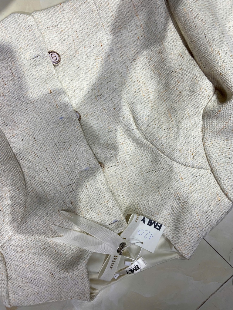 ÁO KHOÁC KEM DẠ DÁNG NGẮN THUY