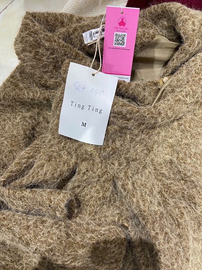 SET DẠ BABY TIỂU THƯ NÂU CHÁY THUY