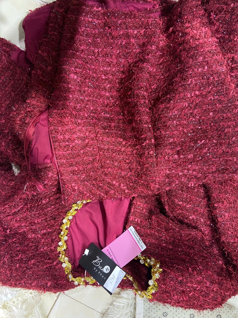 SET ĐỎ ĐÍNH ĐÁ THUY PASS