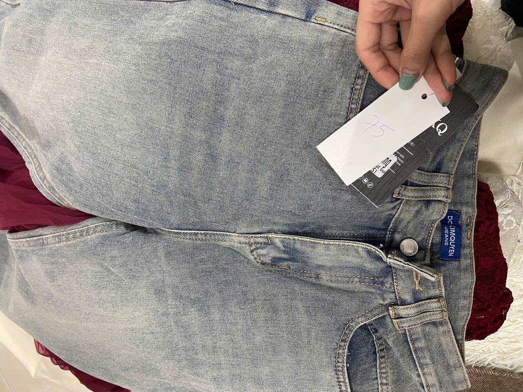 QUẦN BÒ XANH XÁM THUY