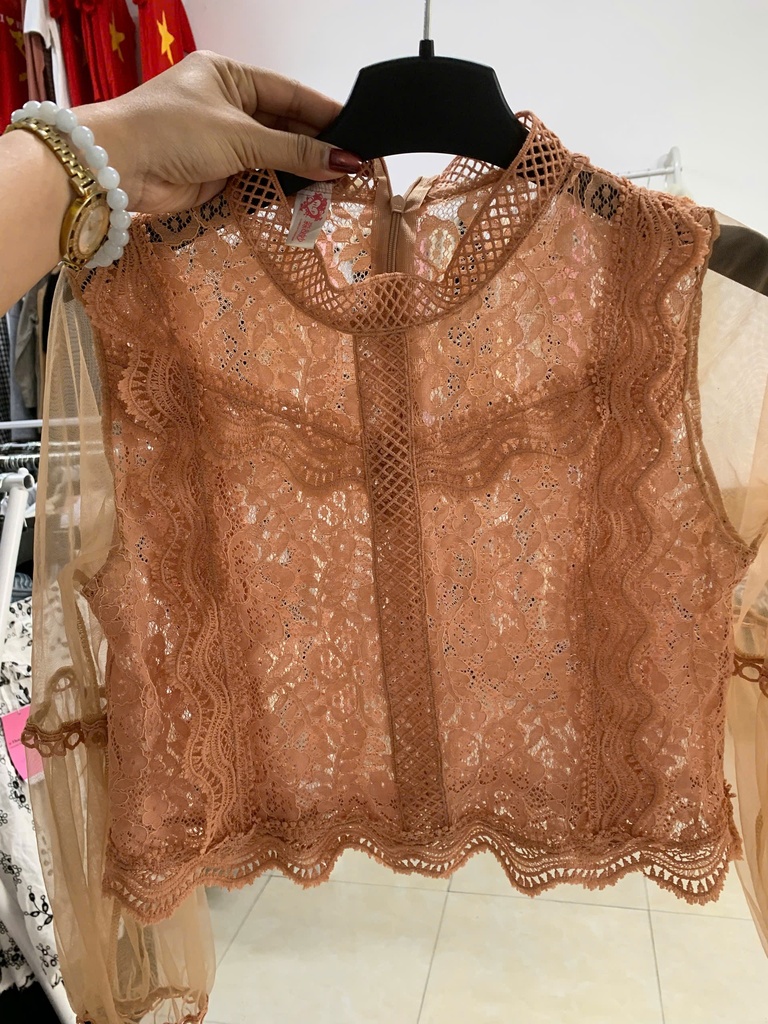 ÁO VOAN KEM LƯỚI HANH