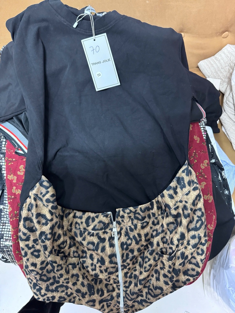 ÁO PHÔNG ĐEN S THUY