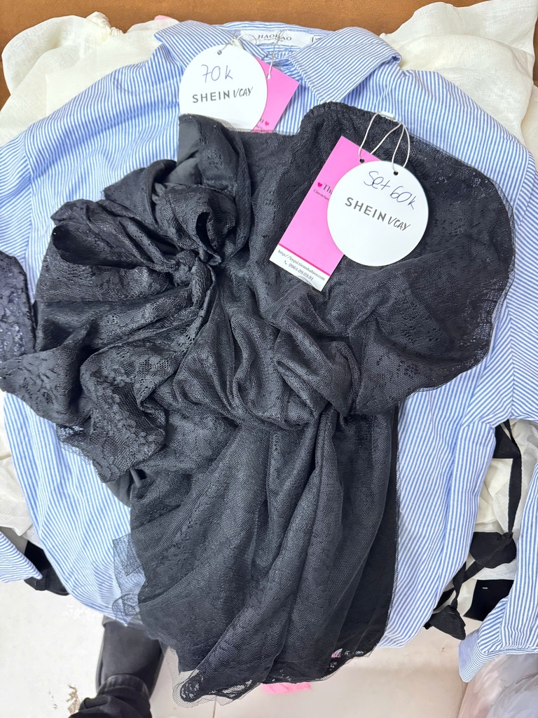 VÁY REN ĐEN BODY THUY