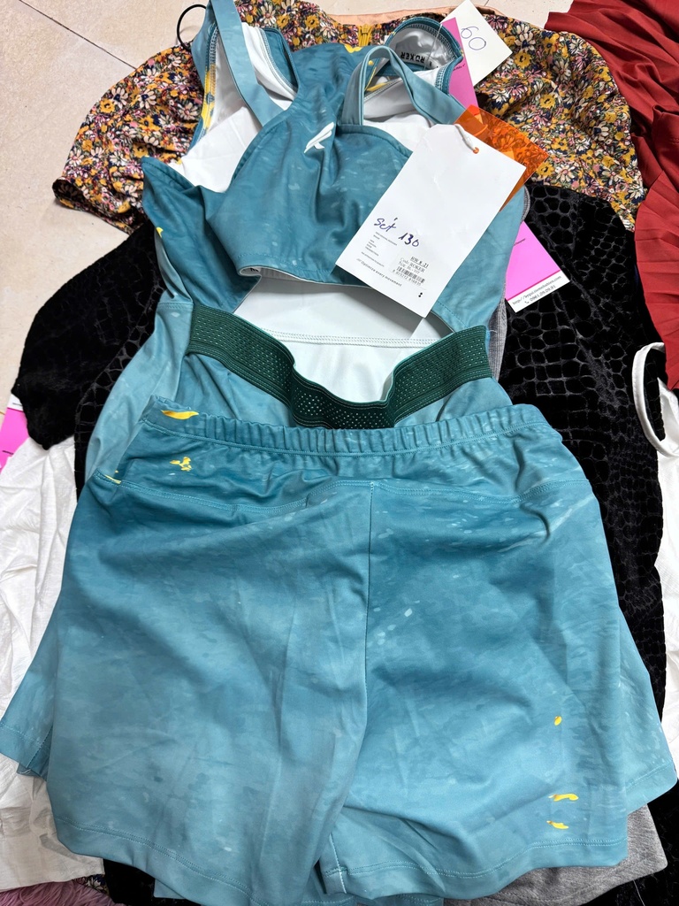 SET BỘ TT VÁY XANH DƯƠNG 