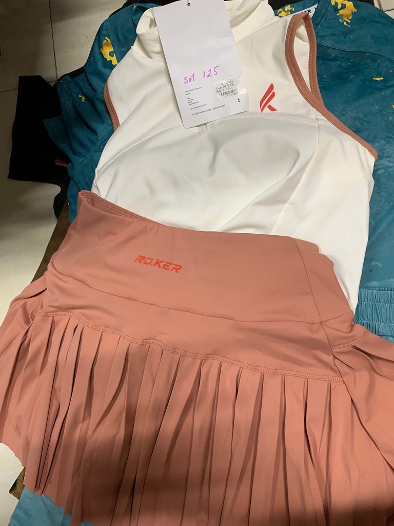 SET BỘ THỂ THAO SÁT NÁCH CAM TRẮNG THUY