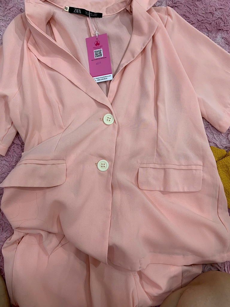 SET BỘ VEST HỒNG T.LINH