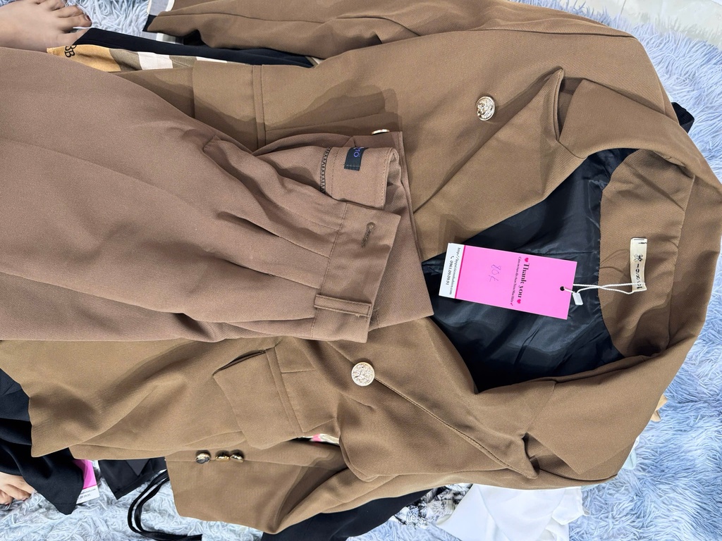 SET BỘ VEST VÀNG YEN