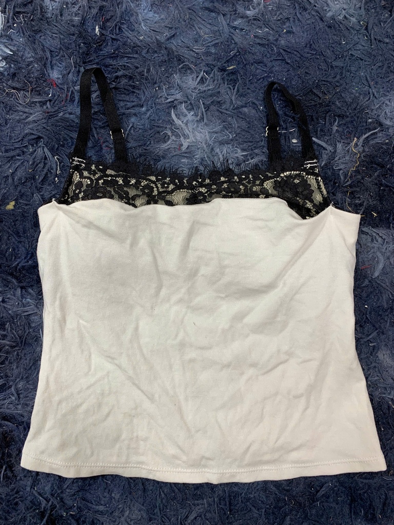 ÁO 2 DÂY TRẮNG REN ĐEN NTKOANH