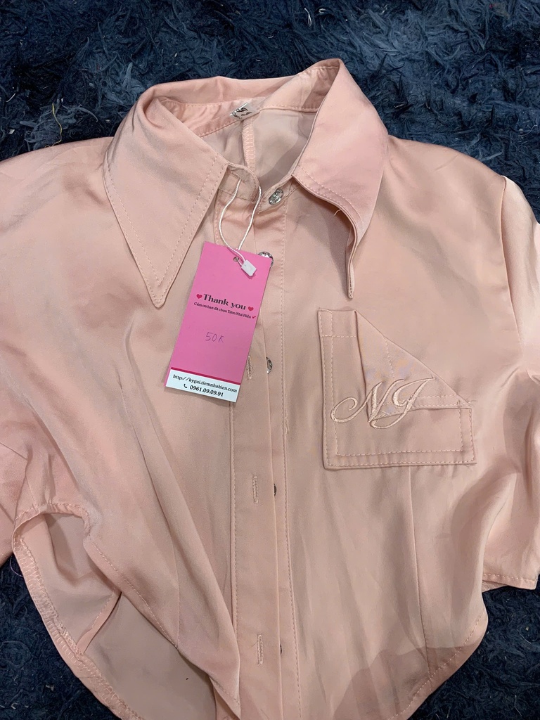 ÁO SƠMI HỒNG NGAN